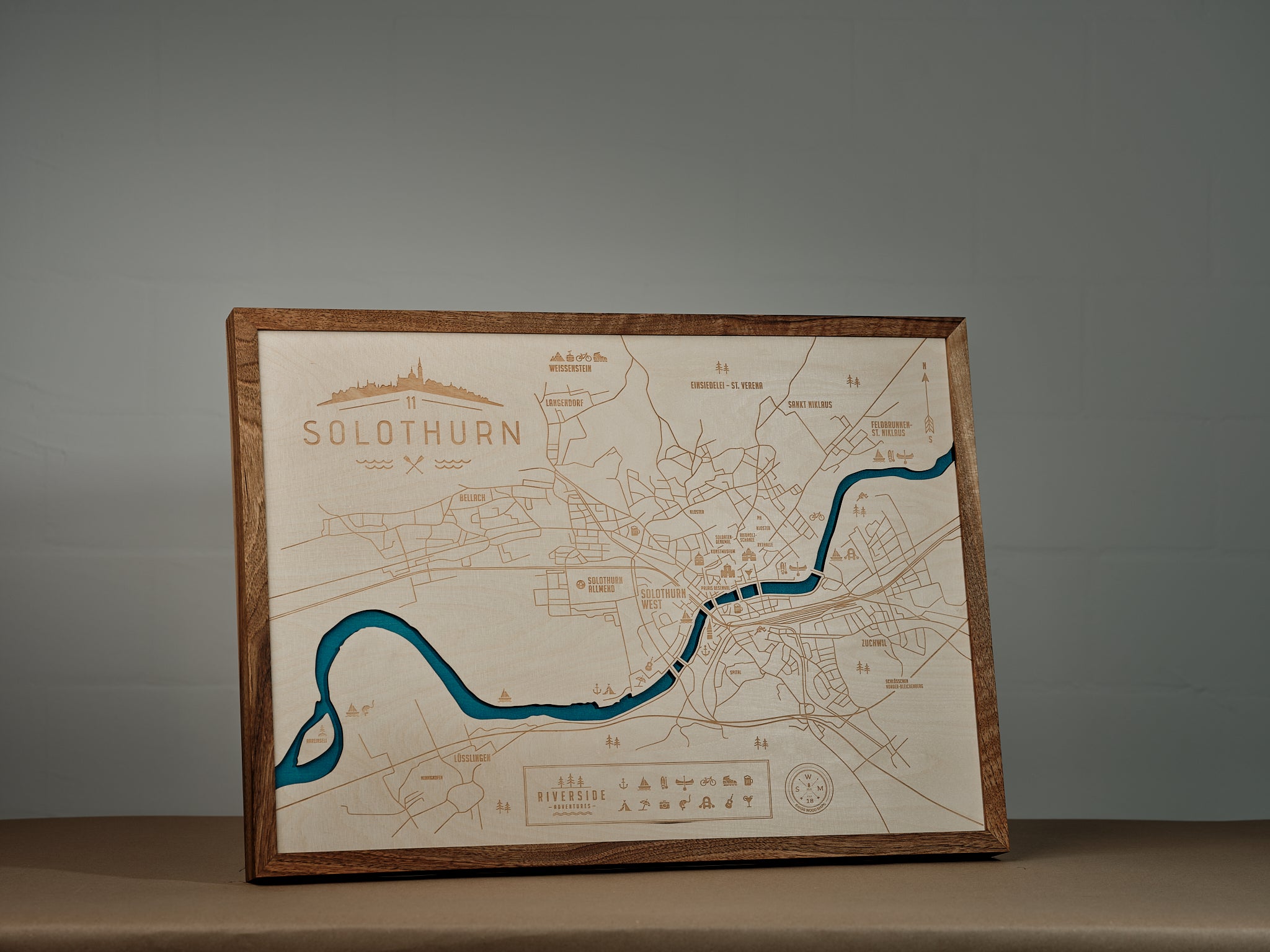 Solothurn - 11 - – SWISS WOOD MAPS®