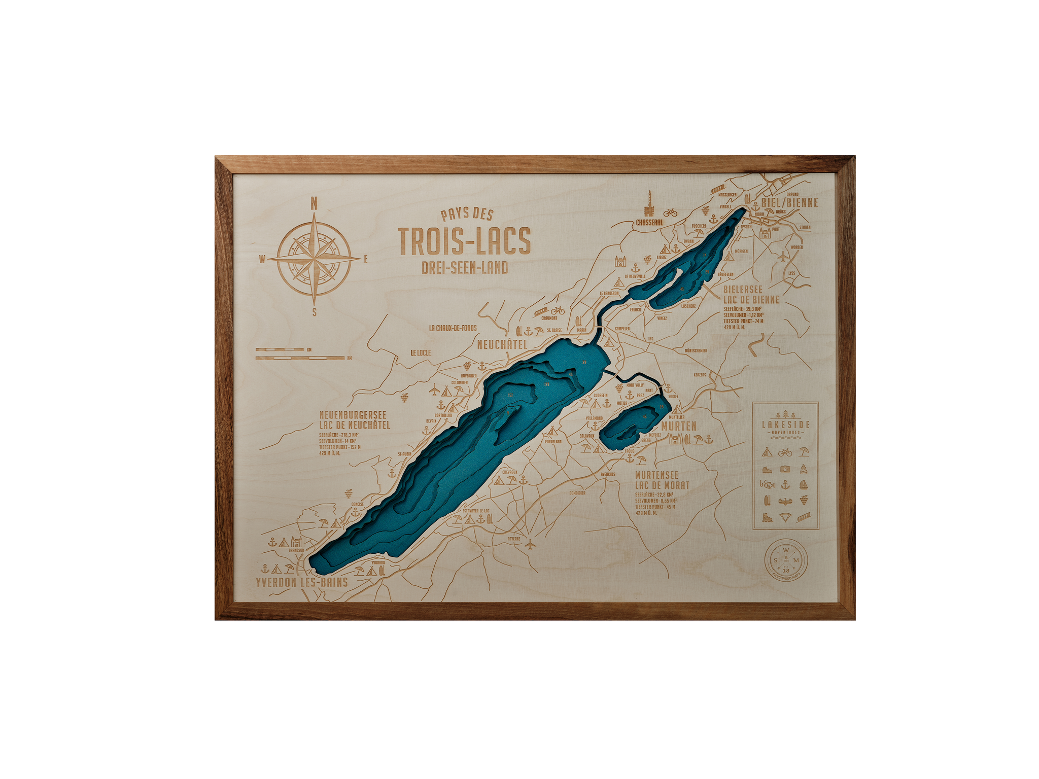 Three Lakes Country / Les Trois Lacs